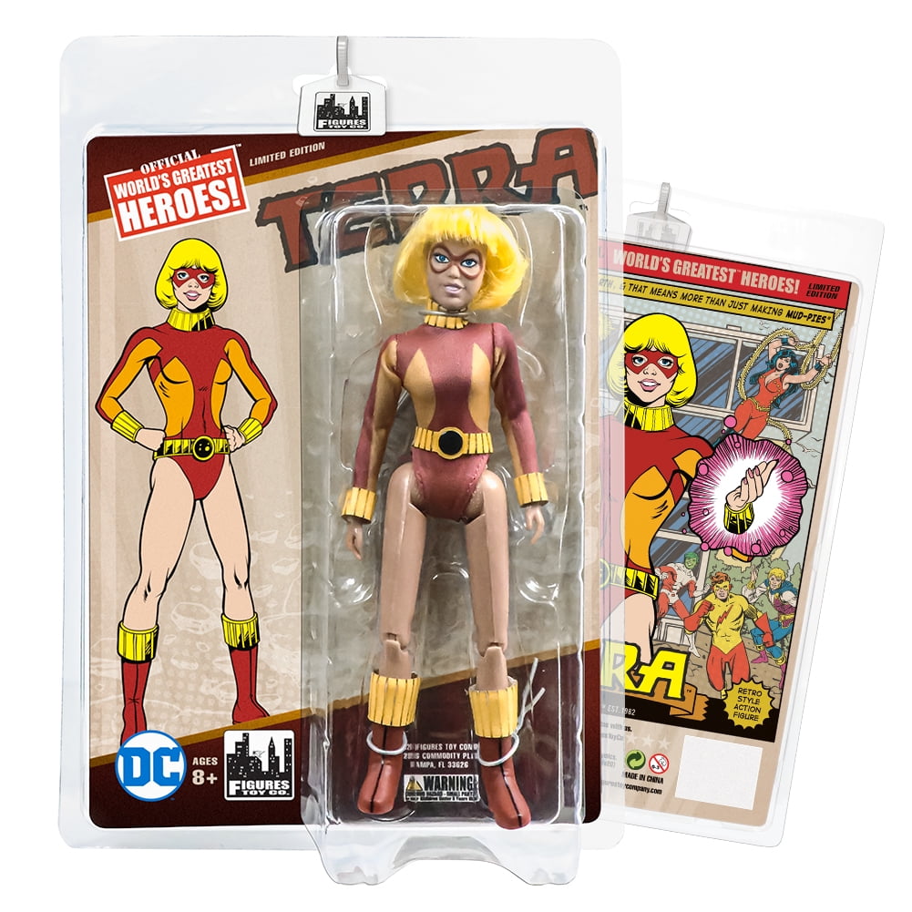 DC Comics Retro 8 Inch Action Figure Series: Terra - Walmart.com