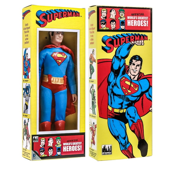 DC Comics Retro Style Boxed 8 Inch Action Figures: Superman [Justice League]