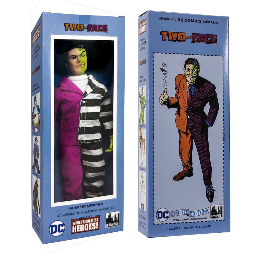 DC Comics Retro Style Boxed 8 Inch Action Figures TwoFace [Prison