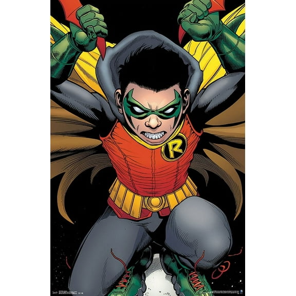 DC Comics - Robin - Damian Wayne Wall Poster, 22.375" x 34"