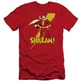 thumbnail image 1 of DC Comics Shazam! S/S Adult 30/1 T-Shirt Red, 1 of 1