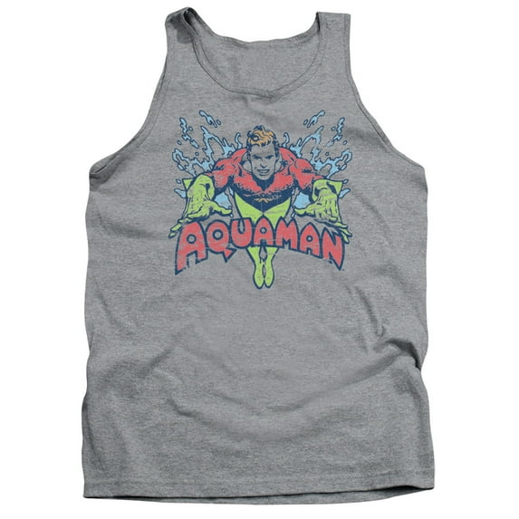 DC Comics Splish SplashAdult Tank Top Athletic Heather