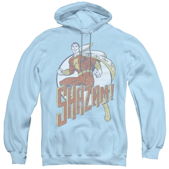 DC Comics Stepping Out Adult Pullover Hoodie Sweatshirt Light Blue