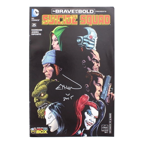 DC Comics Suicide Squad #25 | Comic Con Box Color Cover | AUTOGRAPHED - Ethan Van Sciver