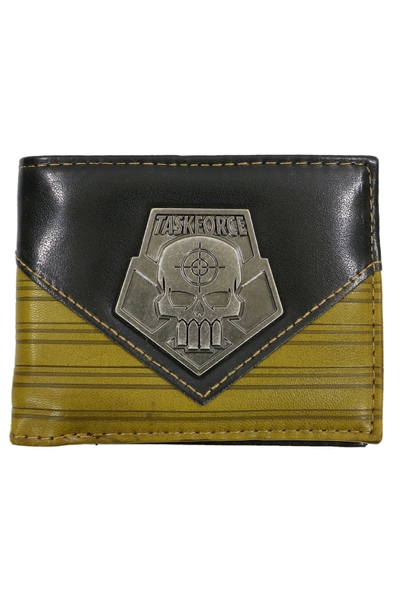 DC Comics Suicide Squad Task Force X Bi-Fold Wallet With Keychain