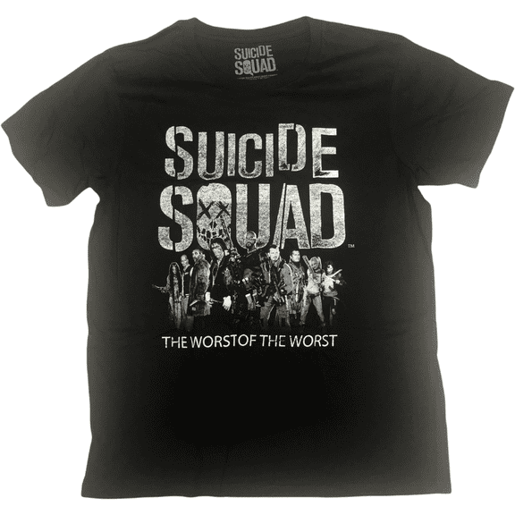DC Comics Suicide Squad The Worst Of The Worst Mens T-Shirt (Medium)