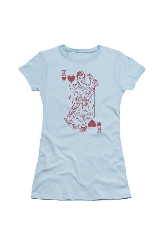 DC Comics Super Card Juniors Short Sleeve Shirt