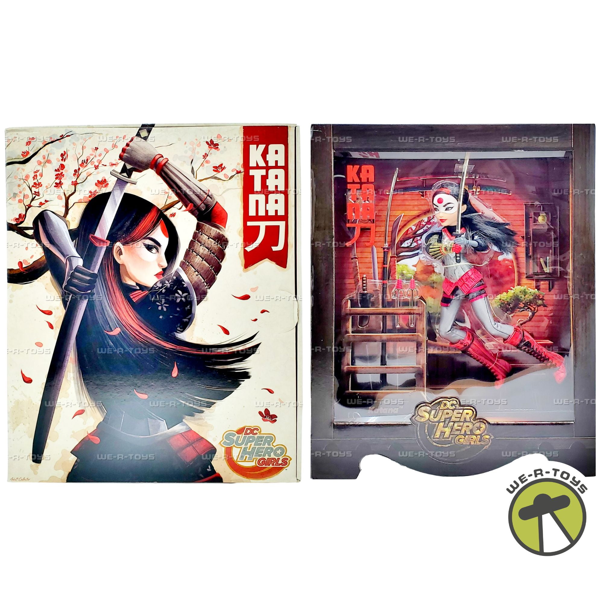 DC Super Hero Girls Katana Doll DRH15 Mattel 2015 - Walmart.com