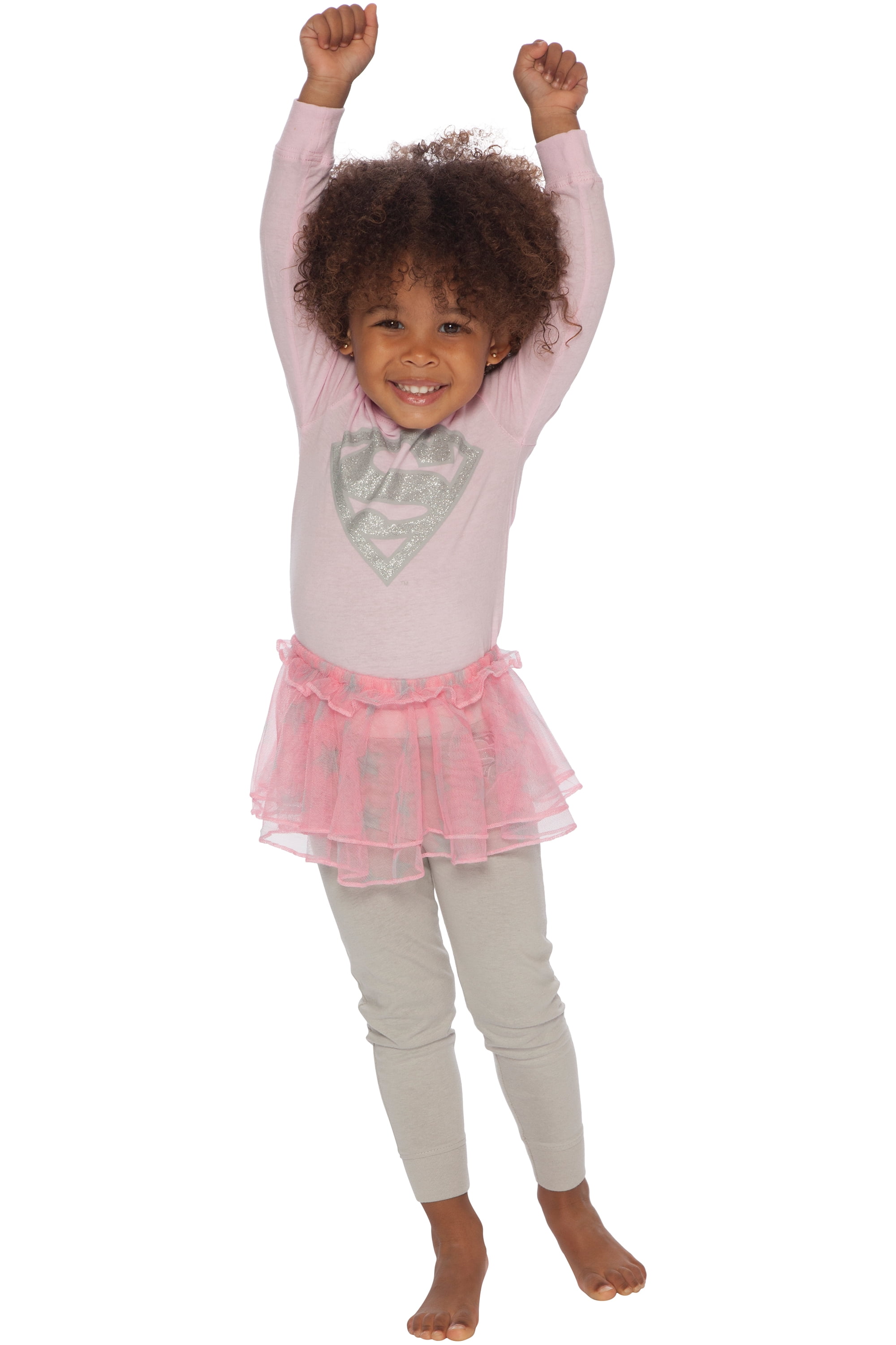 DC Comics Supergirl Baby Girl s Tutu Superhero Pajamas
