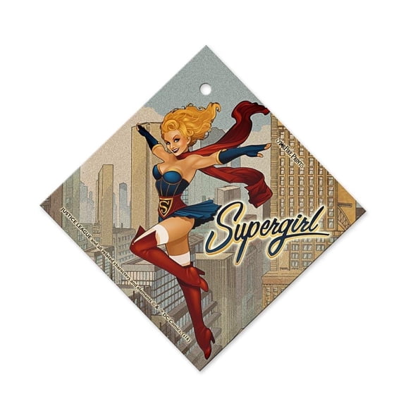 DC Comics (Supergirl - Bombshell) StarFire Prints Glass Art SPSQU612