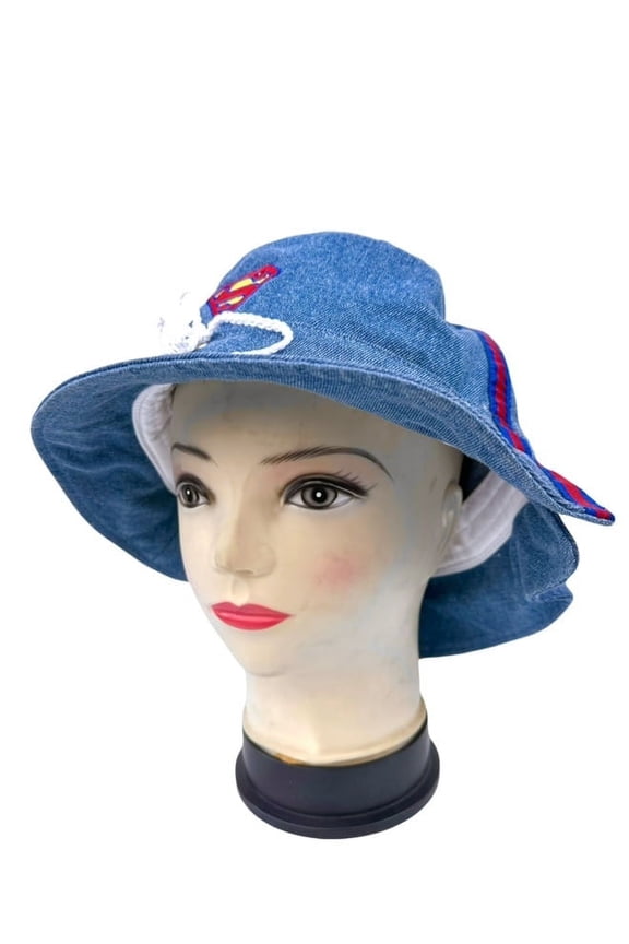 DC Comics Supergirl Denim Bucket Hat