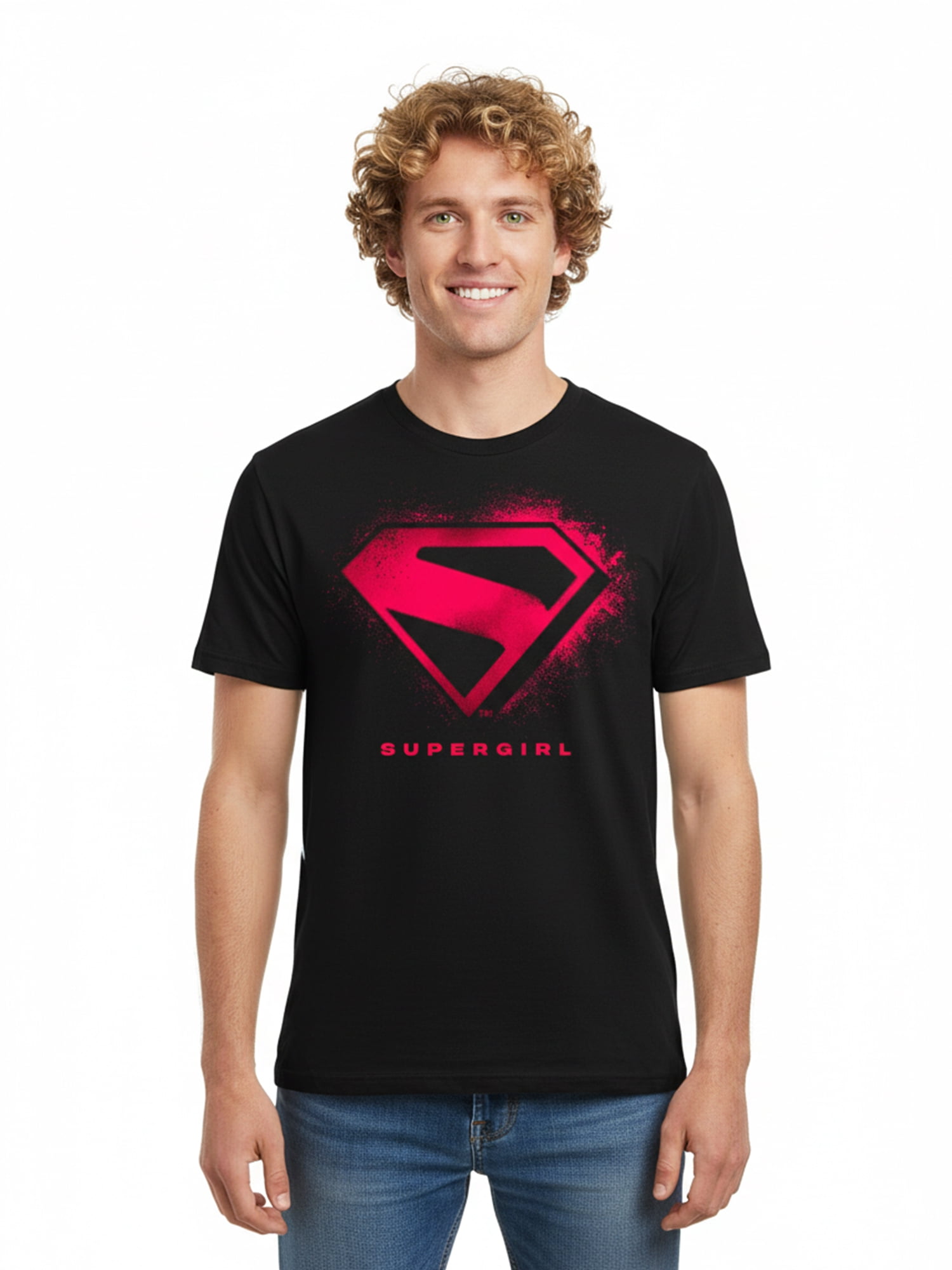 Supergirl Men’s & Big Men’s Graphic Tee, Sizes S–3XL