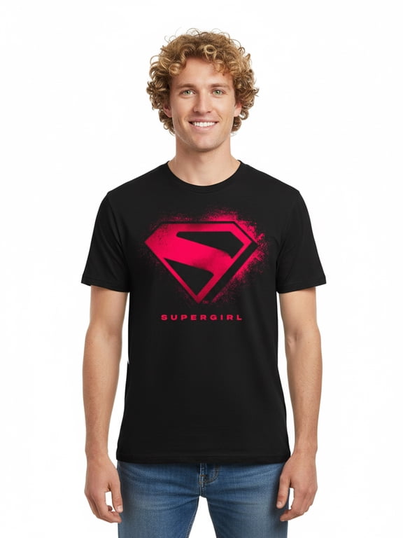 Supergirl Men’s & Big Men’s Graphic Tee, Sizes S–3XL