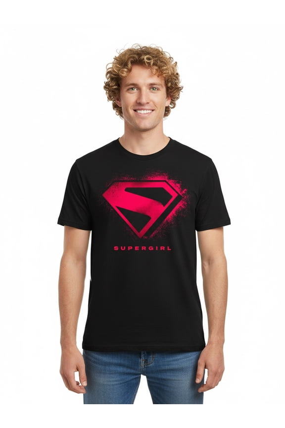 Supergirl Men’s & Big Men’s Graphic Tee, Sizes S–3XL