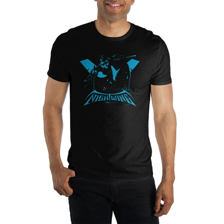 DC Comics Superhero Nightwing T Shirt XX Large Walmart