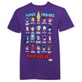 thumbnail image 1 of DC Comics Superheroes Have Issues Men's T-Shirt-XLarge, 1 of 2