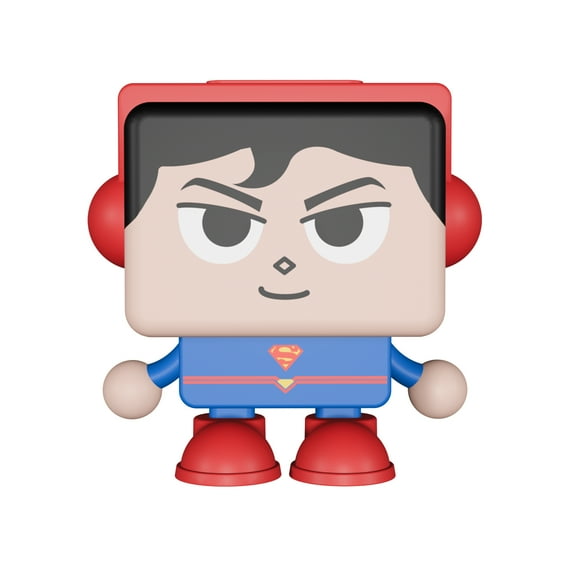 DC Comics Superman Boombot - Collectible Superman Figure with Interactive Sound Effects