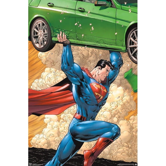 DC Comics - Superman - Car Wall Poster, 14.725" x 22.375"