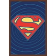 thumbnail image 1 of DC Comics - Superman - Classic Logo Wall Poster, 22.375" x 34", Framed, 1 of 2