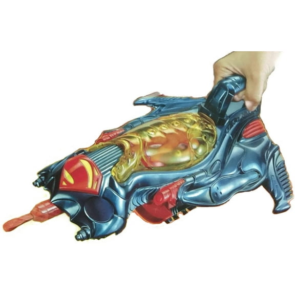 DC Comics Superman Deluxe Flight Speeders Strike Ship & Action Figures Missiles