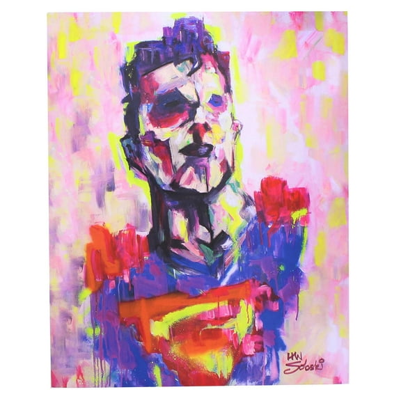 DC Comics Superman Limited Edition 8x10 Inch Art Print by Han Soloski