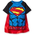 thumbnail image 1 of DC Comics Superman Little Boys Caped Cosume Design T-Shirt 5, 1 of 3