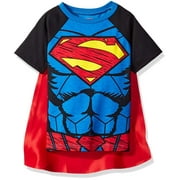 DC Comics Superman Little Boys Caped Cosume Design T-Shirt 6