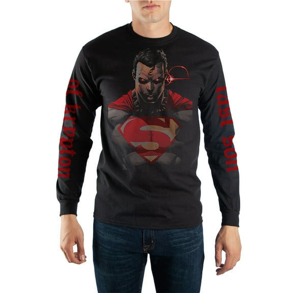DC Comics Superman Long Sleeve T-Shirt-Medium