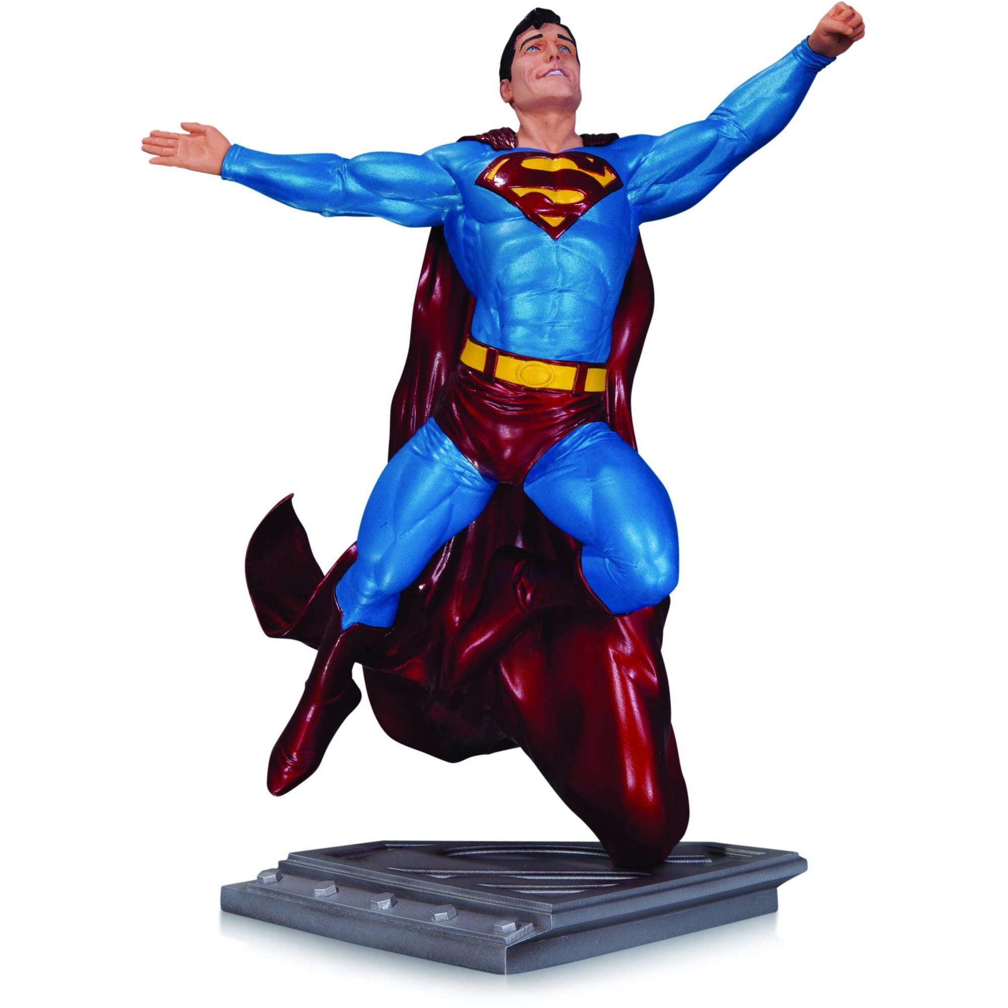 RARE SUPERMAN MAN OF STEEL BANK VAULT STATUE DC COLLECTIBLES GENTLE GIANT  1:12