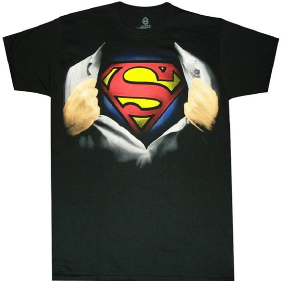 DC Comics Superman Ripping Open Adult T-Shirt