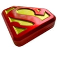 thumbnail image 1 of DC Comics Superman S-Shield Tin, 0.6 Ounce of Sour Cherry Flavored Red and Yellow S-shield Candy, 1 of 5