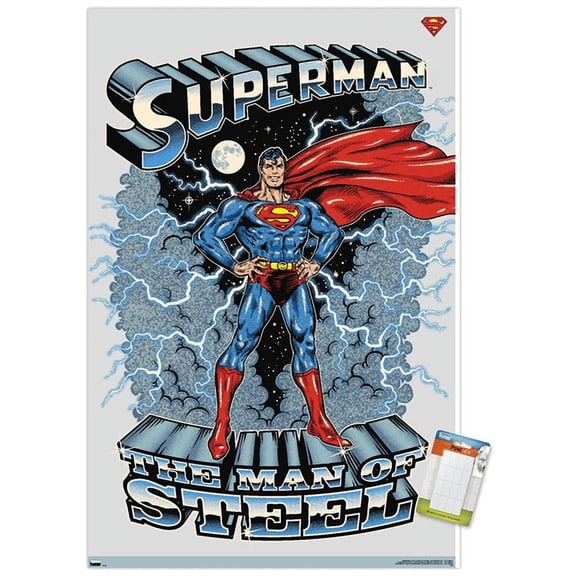 DC Comics Superman - The Man of Steel Wall Poster, 22.375" x 34"