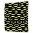 thumbnail image 1 of DC Comics  Symbol All Over Thick Micro Sherpa Throw Blanket, 1 of 1