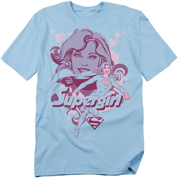 DC Comics T-Shirt Supergirl Unisex Graphic Tee For Men & Women