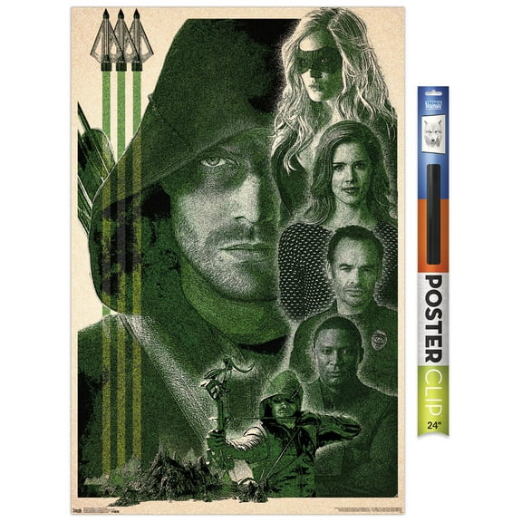 DC Comics TV - Arrow - Group Wall Poster, 22.375" x 34"