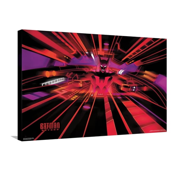 DC Comics TV Batman Beyond - Cockpit Canvas Wall Poster, 22.375" x 34"