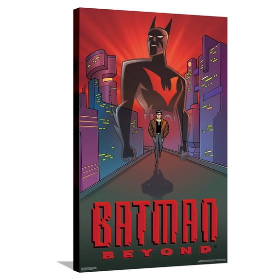 DC Comics TV Batman Beyond - One Sheet Canvas Wall Poster, 22.375" x 34"