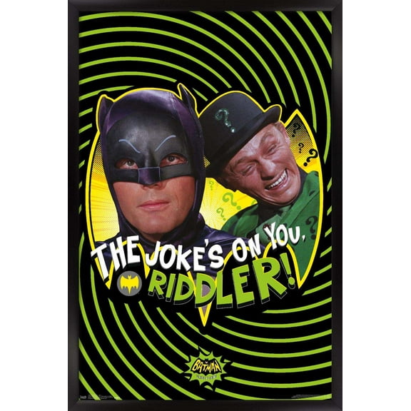 DC Comics TV - Batman TV Series - Joke Wall Poster, 14.725" x 22.375", Framed