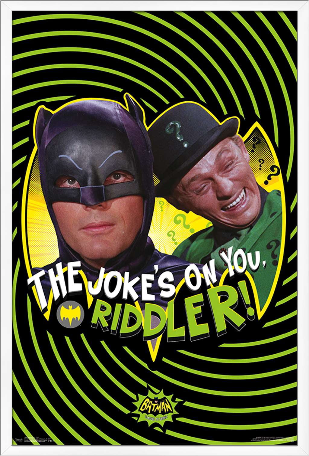 DC Comics TV - Batman TV Series - Joke Wall Poster, 22.375" x 34", Framed