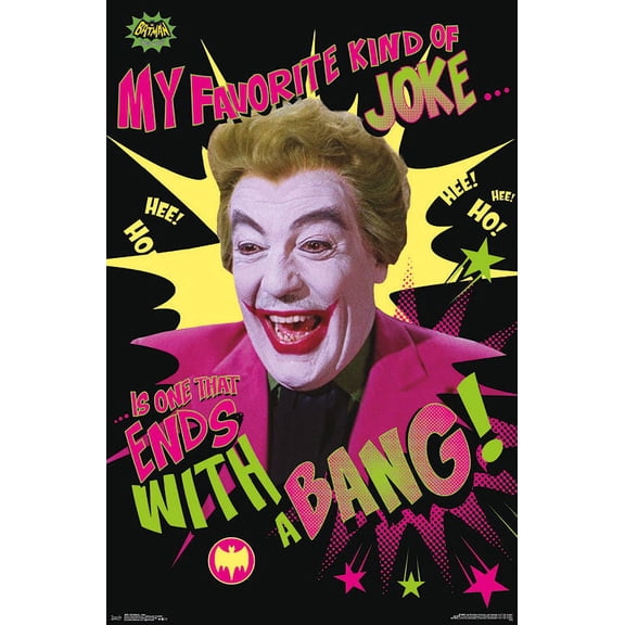 DC Comics TV - Batman TV Series - Joker Wall Poster, 22.375" x 34"