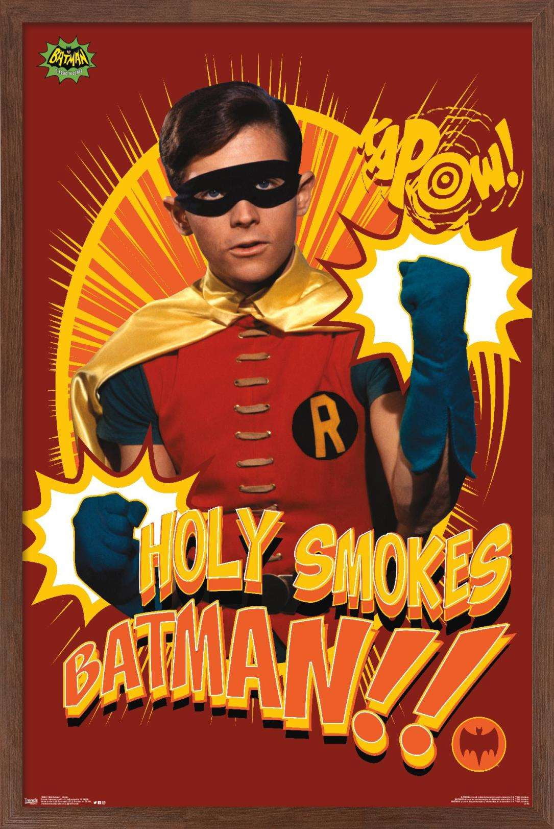 DC Comics TV - Batman TV Series - Robin Wall Poster, 14.725" x 22.375", Framed