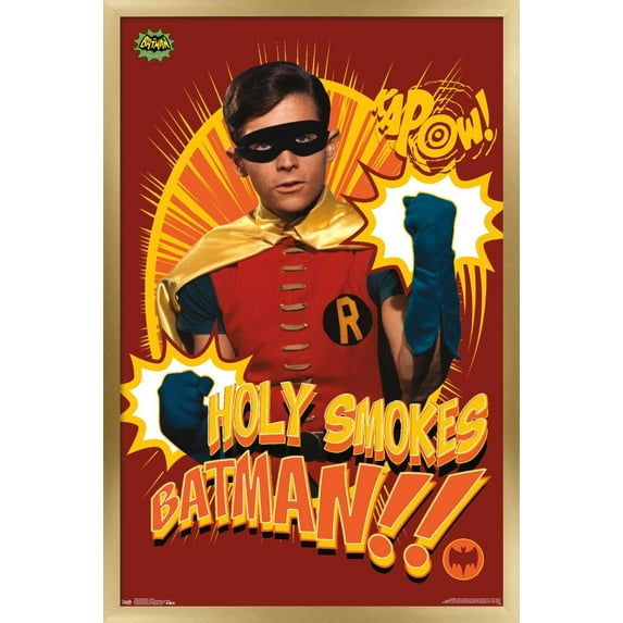 DC Comics TV - Batman TV Series - Robin Wall Poster, 22.375" x 34", Framed