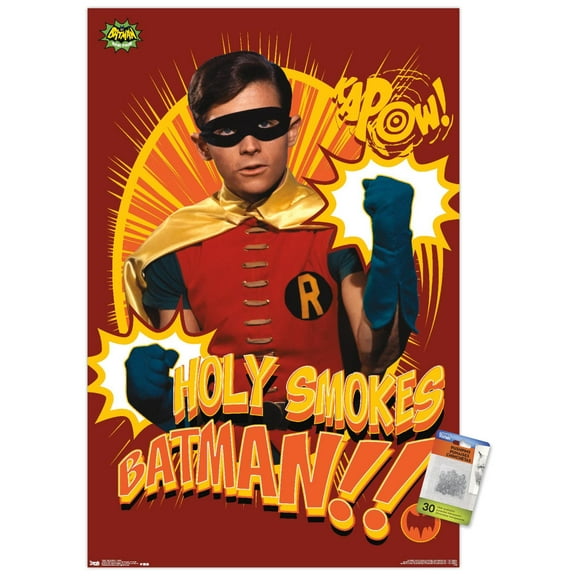 DC Comics TV - Batman TV Series - Robin Wall Poster with Push Pins, 22.375" x 34"