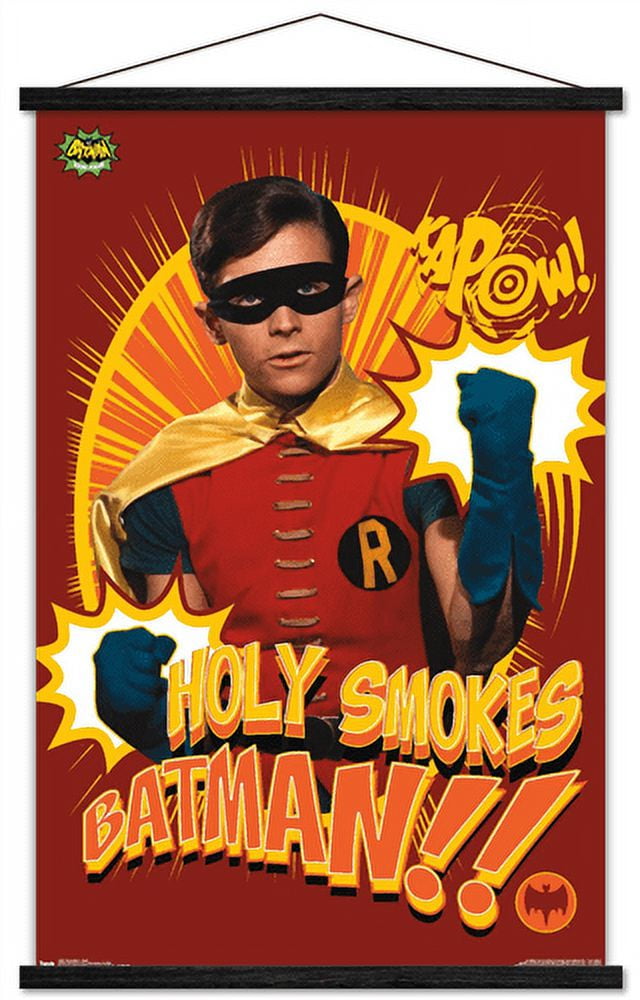 DC Comics TV - Batman TV Series - Robin Wall Poster with Wooden Magnetic Frame, 22.375" x 34"
