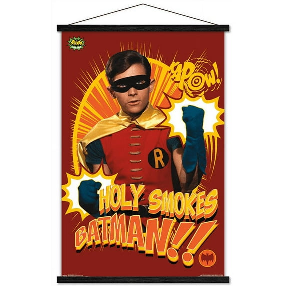 DC Comics TV - Batman TV Series - Robin Wall Poster with Wooden Magnetic Frame, 22.375" x 34"