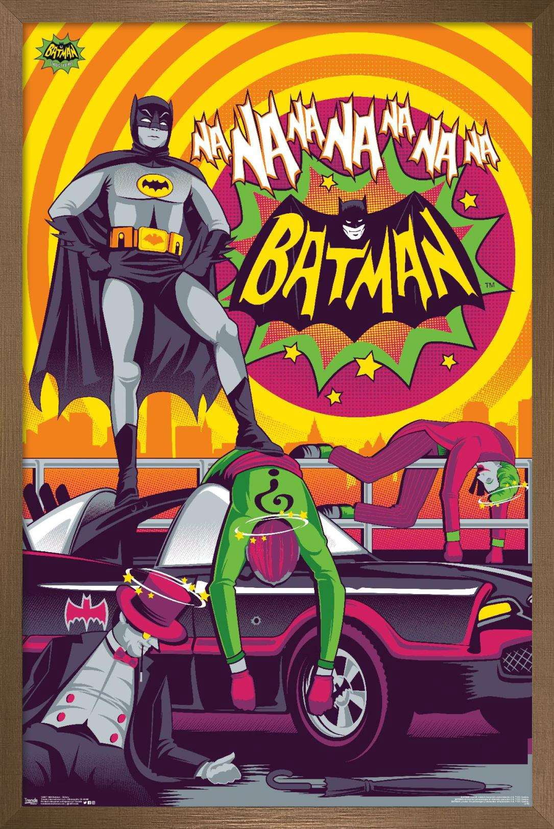 DC Comics TV - Batman TV Series - Victory Wall Poster, 22.375" x 34", Framed