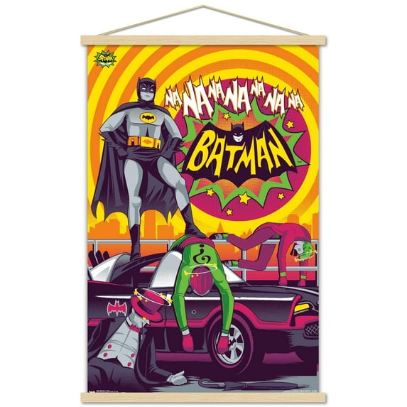 DC Comics TV - Batman TV Series - Victory Wall Poster with Wooden Magnetic Frame, 22.375" x 34"