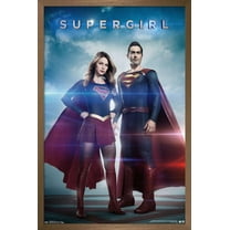 DC Comics TV - Supergirl - Cousins Wall Poster, 14.725" x 22.375", Framed