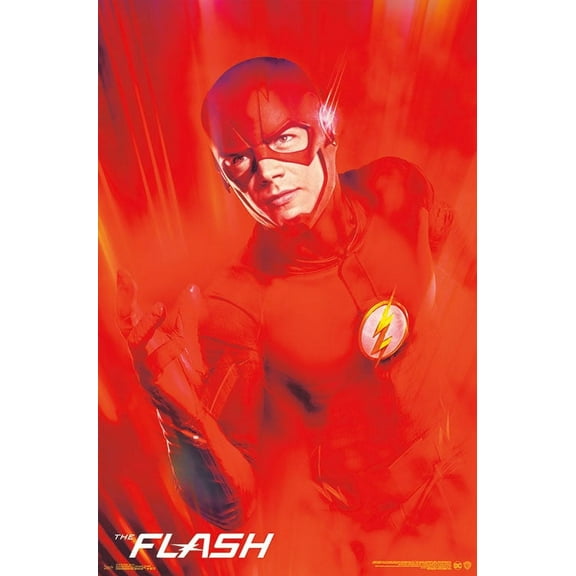 DC Comics TV - The Flash - Key Art Wall Poster, 22.375" x 34"