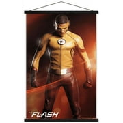 DC Comics TV - The Flash - Kid Flash Wall Poster with Wooden Magnetic Frame, 22.375" x 34"